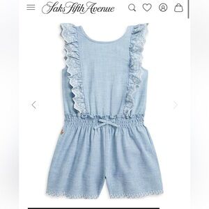 Denim Romper